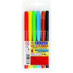 Фломастеры Centropen "Colour World", 06цв., трехгранные, смываемые, блистер
