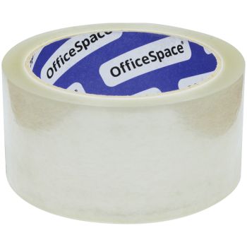 Клейкая лента упаковочная OfficeSpace, 48мм*66м, 40мкм Клейкая лента упаковочная OfficeSpace, 48мм*66м, 40мкм
