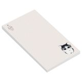 Блок для записей MESHU "Cute cats", 10*17см, 50л., на склейке
