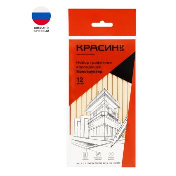 Набор карандашей ч/г Красин Набор карандашей ч/г Красин