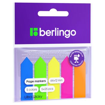 Флажки-закладки пластиковые Berlingo Флажки-закладки пластиковые Berlingo