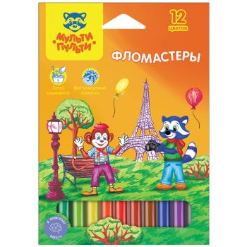 Фломастеры Мульти-Пульти Фломастеры Мульти-Пульти