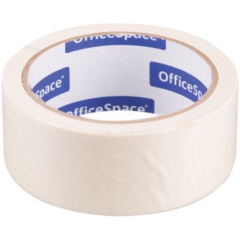 Клейкая лента малярная OfficeSpace, 38мм*25м, ШК Клейкая лента малярная OfficeSpace, 38мм*25м, ШК