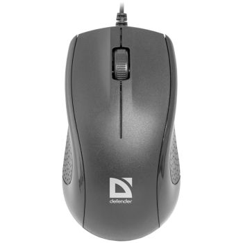 Мышь Defender Optimum MB-160, USB, черный, 3btn+Roll Мышь Defender Optimum MB-160, USB, черный, 3btn+Roll